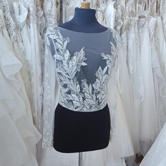 MillaNova Tops - Long Sleeve Bridal Jacket